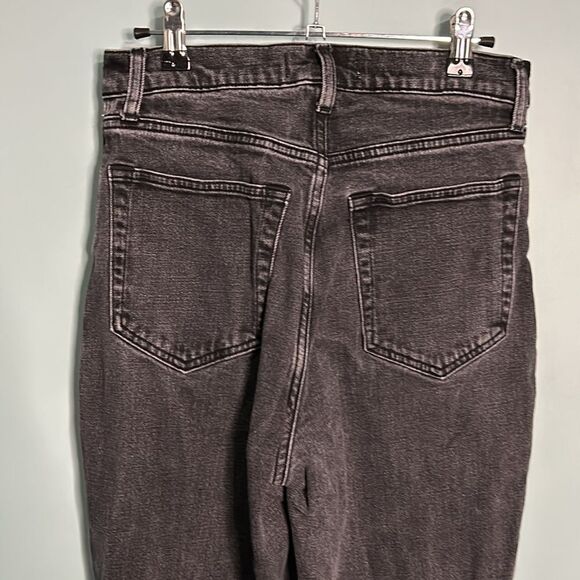 Abercrombie The 90s Slim Straight Ultra High Rise Curve Love Crossover Waist - Picture 7 of 9